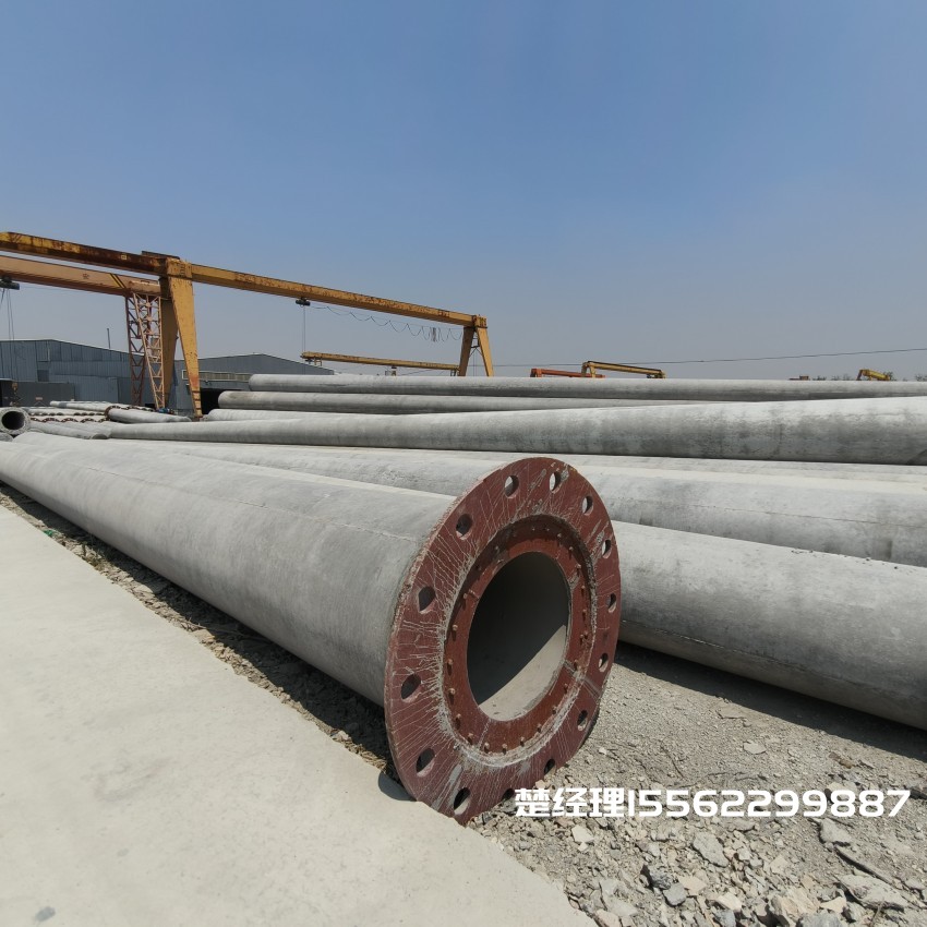 旅顺口12米无拉线电杆